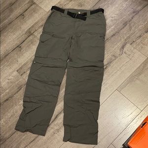 Columbia 2-in-1 pants/shorts hiking outdoor 30x30
